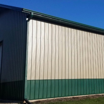 ABC Metal Roofing Imperial Rib (Colors Clay, Ivy Green)