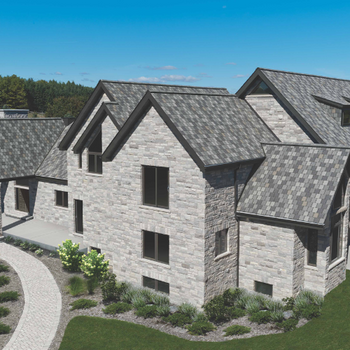 IKO Designer Crown Slate (Color Regal Stone)