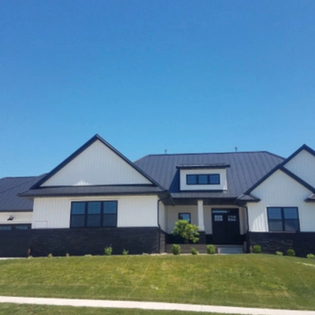 ABC Metal Roofing SL-16 (Color True Black)