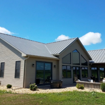 ABC Metal Roofing SL-16 (Color Charcoal Gray)