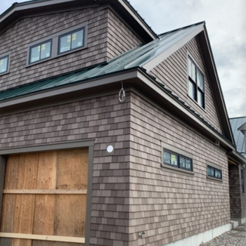 CertainTeed Individual 5” shingles in Rustic Blend