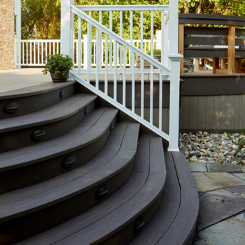 Advanced PVC Vintage Collection (Mahogany, Dark Hickory) Railing Classic Composite Series, Premier (White)