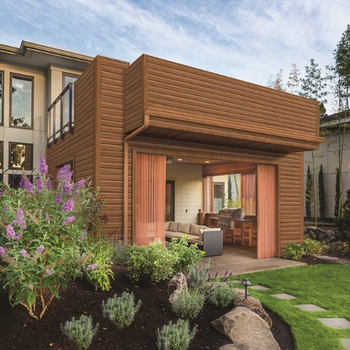 Cedar Renditions D4 Siding in Cedar Bark