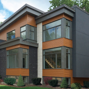 Cedar Renditions D4 Siding in Cedar Bark